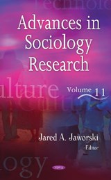 Advances in Sociology Research - JAWORSKI,  Jared A - 9781613245156
