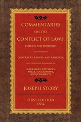 Commentaries of the Conflict of Laws - STORY,  Joseph - 9781616190989