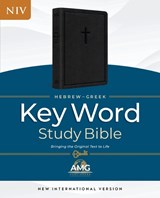Hebrew-Greek Key Word Study Bible, Black Leather -  - 9781617154737
