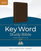 Hebrew-Greek Key Word Study Bible, Brown Goatskin Leather -  - 9781617154751