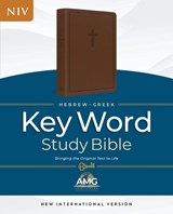 Hebrew-Greek Key Word Study Bible, Brown Leather, Indexed -  - 9781617154799