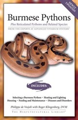 Burmese Pythons - Philippe De Vosjoli ; Roger Klingenberg - 9781620080436