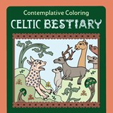 Celtic Bestiary (Contemplative Coloring) - Meg Llewellyn - 9781625248053