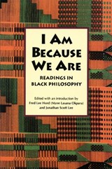 I Am Because We Are - Fred Lee Hord ; Jonathan Scott Lee - 9781625341761