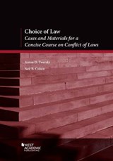 Choice of Law - Aaron D. Twerski ; Neil Cohen - 9781628101317