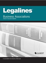 Legalines on Business Associations, Keyed to Klein - Publisher's Editorial Staff - 9781628104431