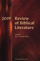 Review of Biblical Literature, 2019 - VAN DER WATT,  Jan G - 9781628372632