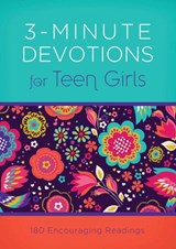 3-Minute Devotions for Teen Girls - April Frazier - 9781630588564