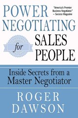 Power Negotiating for Salespeople - Roger (Roger Dawson) Dawson - 9781632651488
