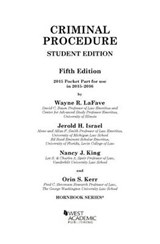 Criminal Procedure, Student Edition - Wayne LaFave; Jerold Israel; Nancy King; Orin Kerr - 9781634600149