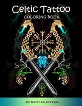 Celtic Tattoo Coloring Book - Butterfly Color Press - 9781636382913