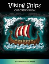 Viking Ships Coloring Book - Butterfly Color Press - 9781636383187