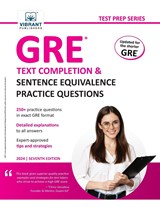 GRE Text Completion and Sentence Equivalence Practice Questions - Vibrant Publishers - 9781636512020