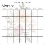 Blank Calendar - Llama Bird Press - 9781636570464