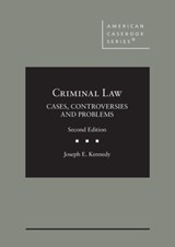 Criminal Law - Joseph E. Kennedy - 9781636592794