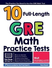 10 Full Length GRE Math Practice Tests