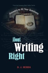 About Writing Right - D. J. Herda - 9781637323502