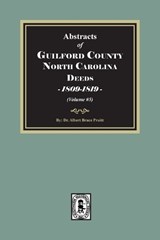 Guilford County, North Carolina Deeds, 1809-1819 (Volume #5) - Albert Bruce Pruitt - 9781639147335