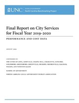 Final Report on City Services for Fiscal Year 2019-2020 - Dale J. Roenigk - 9781642380361