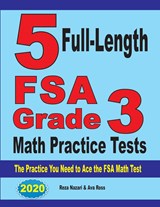 5 Full-Length FSA Grade 3 Math Practice Tests - Reza Nazari ;  Ava Ross - 9781646121724