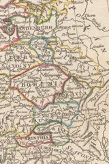 Germanic States Vintage Map Field Journal Notebook, 50 pages/25 sheets, 4x6 - PRESS,  Poetose - 9781646722099