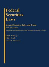 Federal Securities Laws - John C. Coffee Jr. ; Hillary A. Sale ; Charles K. Whitehead - 9781647080709
