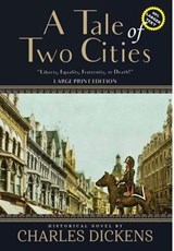 A Tale of Two Cities (Annotated, Large Print) - Charles Dickens - 9781649220431