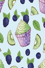 Green Cupcake - Doras Delicious Notebooks - 9781650312491