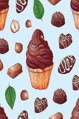 Nougat Cupcake - Doras Delicious Notebooks - 9781650312590