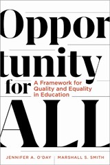 Opportunity for All - Jennifer A. O'Day ; Marshall S. Smith - 9781682533635