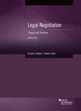 Legal Negotiation - Donald G. Gifford ; Robert J. Rhee - 9781683284178