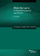 Where the Law Is - J.D.S. Armstrong ; Christopher A. Knott ; R. Martin Witt - 9781683285250