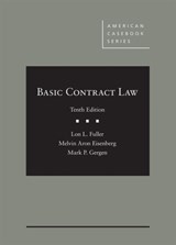 Basic Contract Law - Lon L. Fuller ; Melvin A. Eisenberg ; Mark P. Gergen - 9781683285694