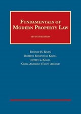 Fundamentals of Modern Property Law - CasebookPlus - Edward H. Rabin ; Roberta Rosenthal Kwall ; Jeffrey L. Kwall ; Craig Anthony Arnold - 9781683288251