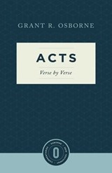 Acts Verse by Verse - Grant R. Osborne - 9781683592747