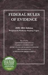 Federal Rules of Evidence, with Faigman Evidence Map, 2020-2021 Edition