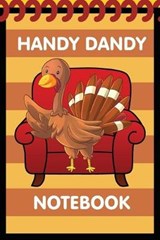 Handy Dandy Notebook: Thanksgiving Turkey Style - Kids little 6x9 inch notebook for drawing and detective clues with 120 sheets - BLUE,  Josh - 9781710024333