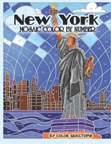 New York Mosaic Color By Number - Color Questopia - 9781710733136