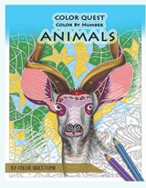 Color Quest Color by Number Animals - Color Questopia - 9781710747195