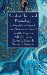 Sanskrit Historical Phonology - EDGERTON,  Franklin - 9781725281066