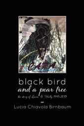 black bird and a pear tree