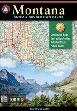 Benchmark Montana Road & Recreation Atlas, 5th Edition - National Geographic Maps - 9781734315073