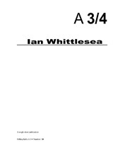 A3/34 Issue 10. Ian Whittlesea. - Ian Whittlesea - 9781739574529