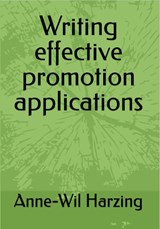 Writing effective promotion applications - Anne-Wil Harzing - 9781739609702