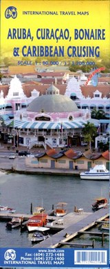 Aruba, Curacao, Bonaire & Caribbean Cruising 1:80.000 / 1:3,2m ITMB landkaart Caribische Zee  -  - 9781771290258