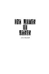 The Words of Jesus - John Macduff - 9781774818701