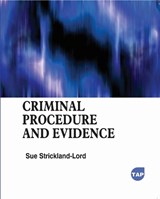 Criminal Procedure and Evidence - Sue Strickland-Lord - 9781779569288