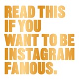 Read This If You Want to Be Instagram Famous - CARROLL,  Henry - 9781780679679