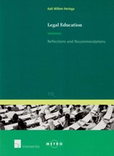 Legal Education - Aalt Willem Heringa - 9781780681665