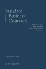 Standard Business Contracts - DESCHRIJVER,  Dirk ; Taeymans, Marc ; Vanden Berghe, Olivier - 9781780688930